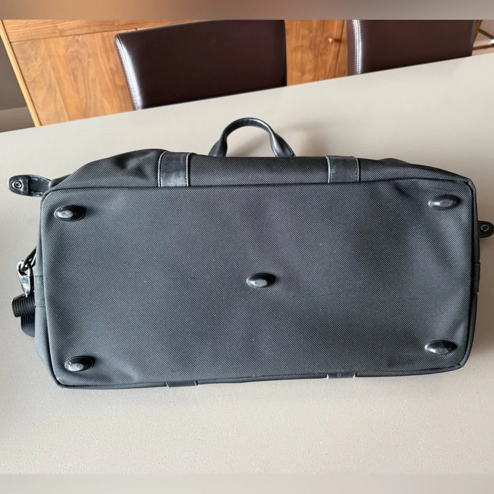 Tumi Alpha Black Travel Bag with Front Pocket